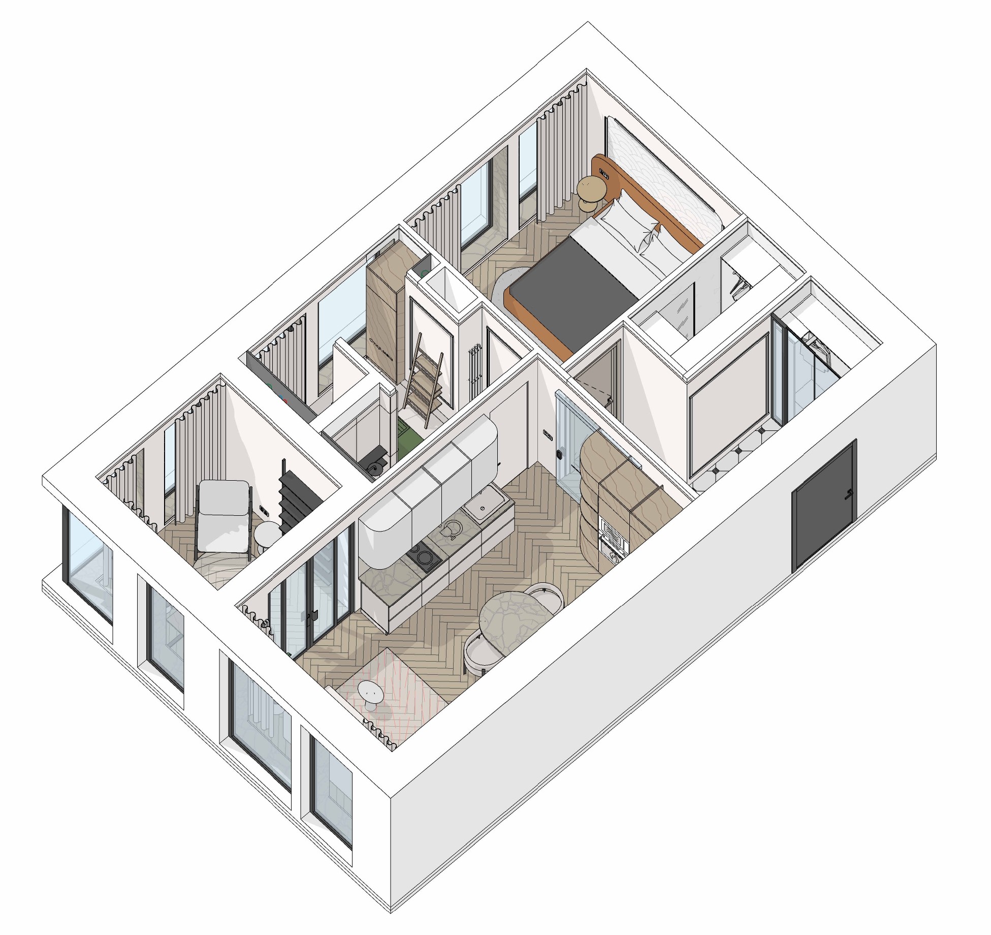 Working documentation for interior designers-0