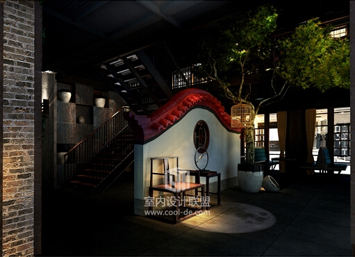 主题餐厅设计-西宁中秋餐厅设计-14