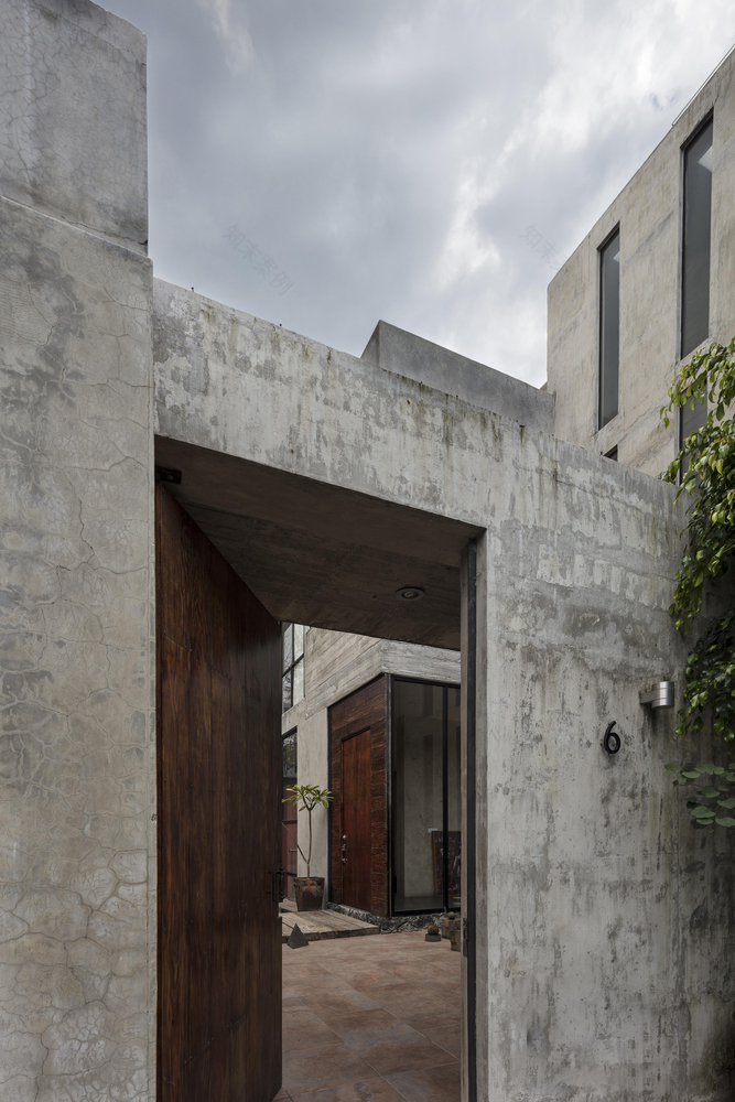 墨西哥城火山石住宅-53