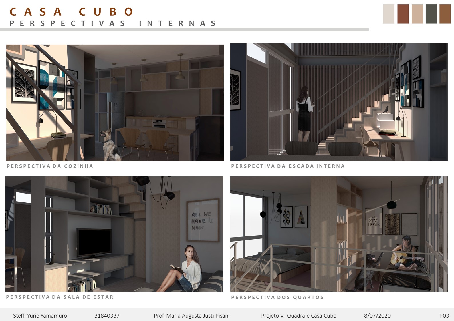 CASA CUBO - Projeto V-3