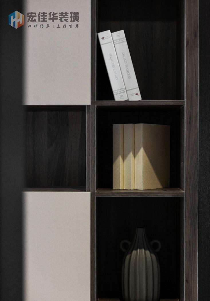 现代黑白灰,打造简约大气家居空间-20