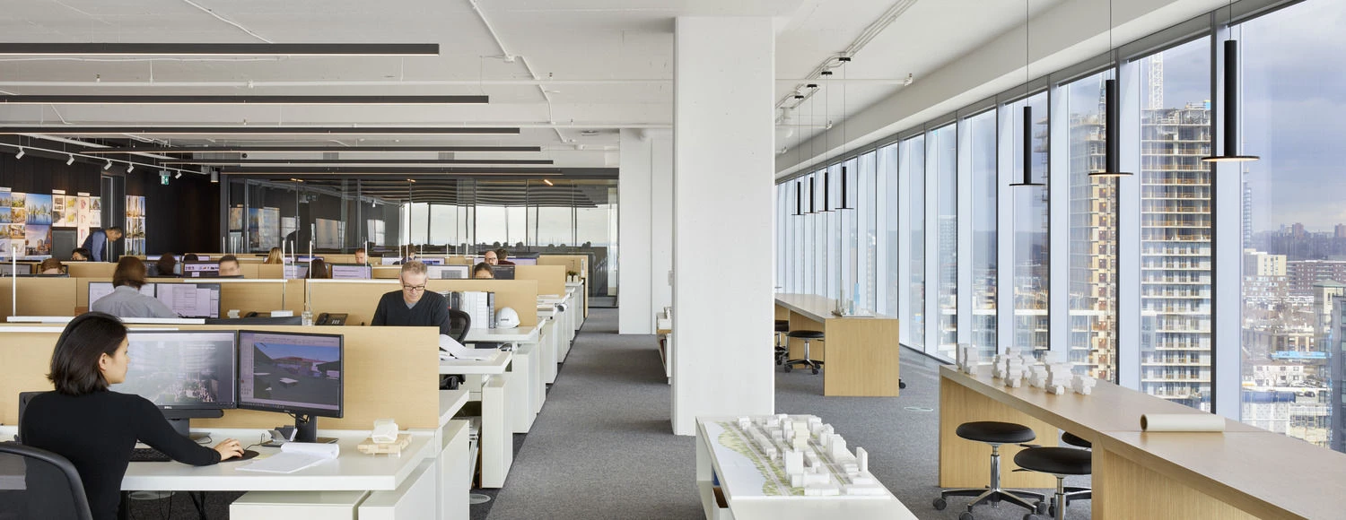 多伦多 KPMB Architects 办公室 | 温馨原木与城市景观的完美结合-31