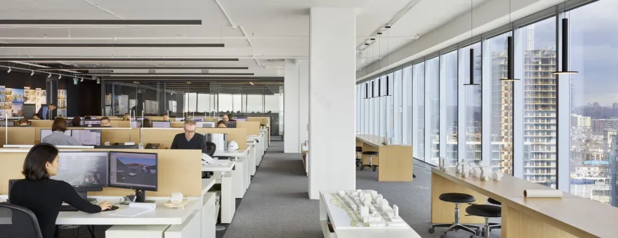 多伦多 KPMB Architects 办公室 | 温馨原木与城市景观的完美结合-31