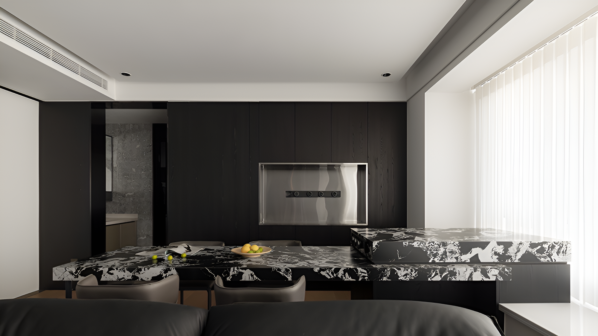 非黑即白丨中国杭州丨U·S interior design-13