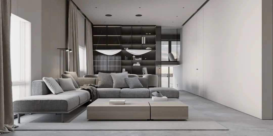 利雅得顶层复式公寓设计丨沙特阿拉伯利雅得丨LeQB Architects-0