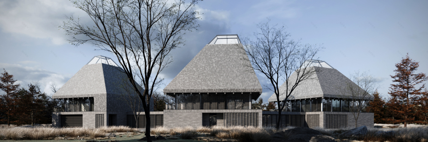 SN034 三联排住宅-1