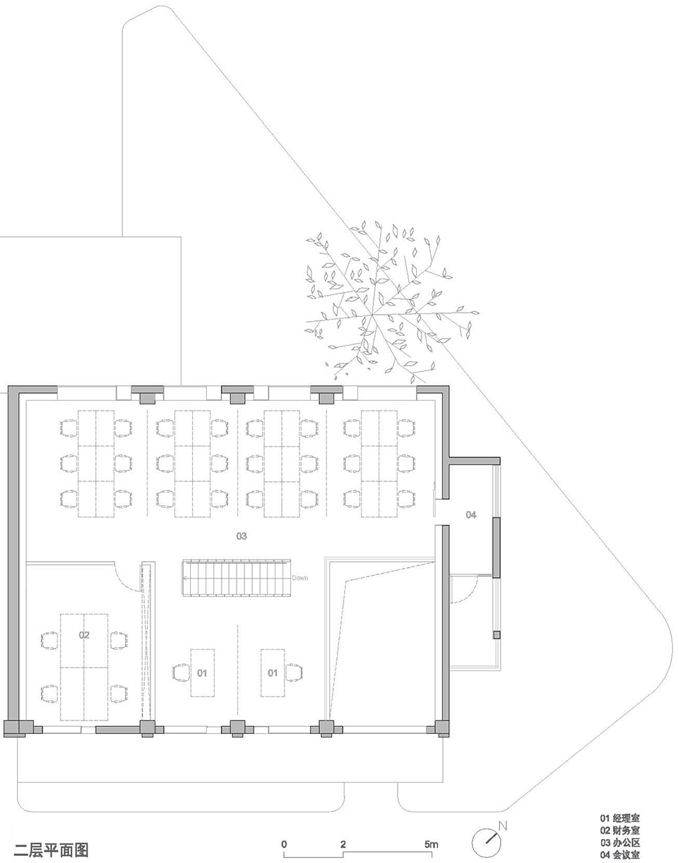半壁店1号文化创业园8号楼改造，中国 / CPLUS-61