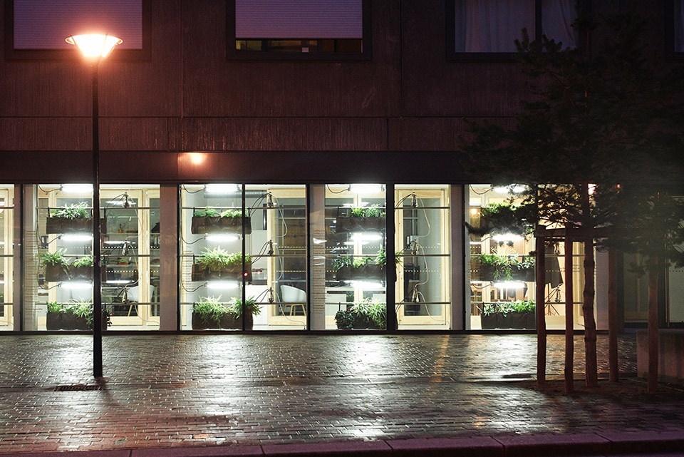 南特大学研究中心绿色立面系统 | 绿意盎然的水培植物模块-24