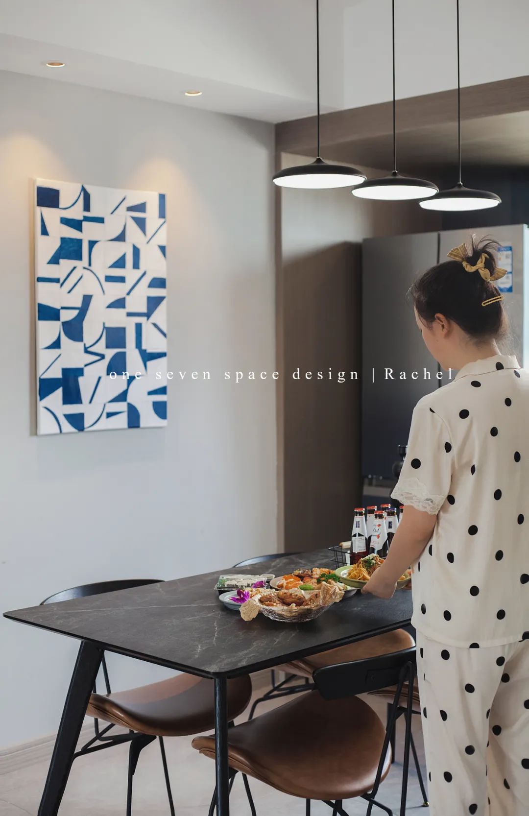 流淌岁月 · 港府四期现代家居设计丨one seven space design-49