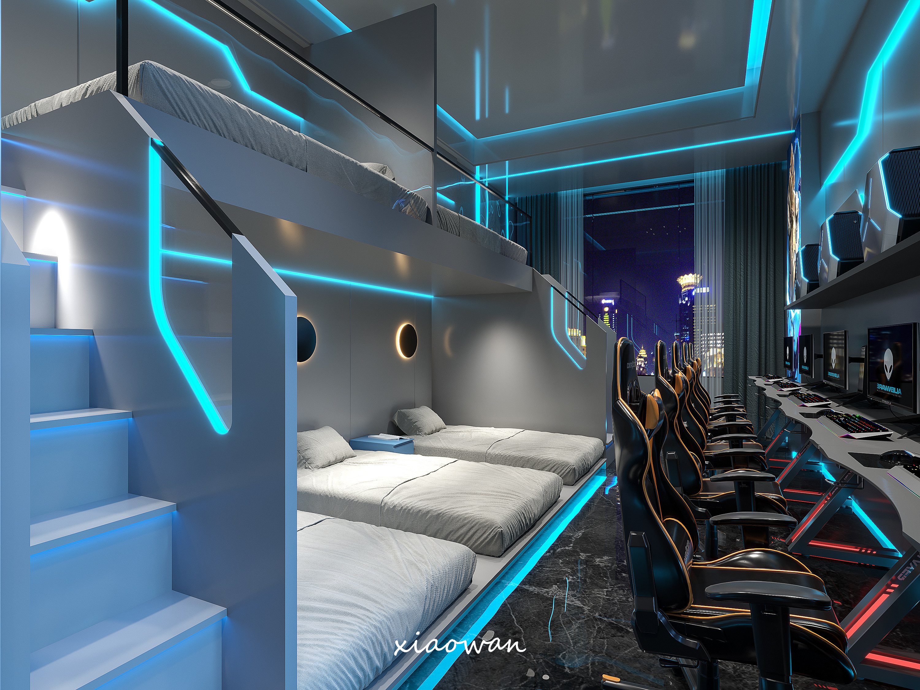 亚岚帝斯电竞酒店-9