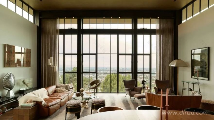 洛杉矶山巅的中世纪城堡与现代生活交融-22