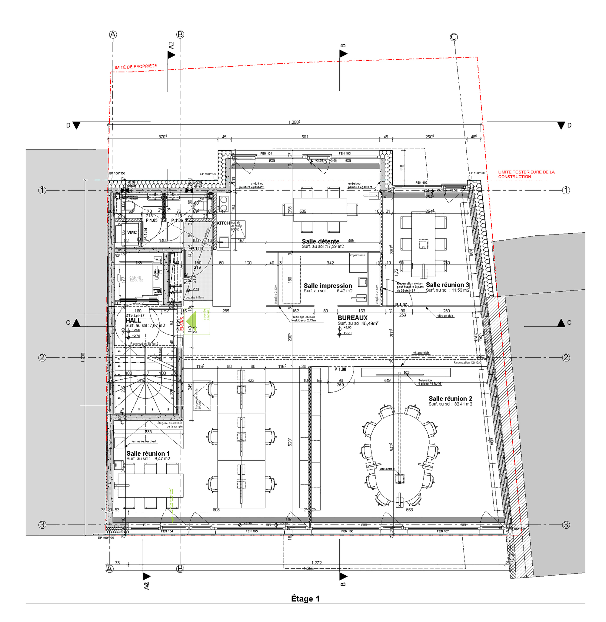 火焰之木 | 卢森堡城市 Bonnevoie 区办公建筑-25