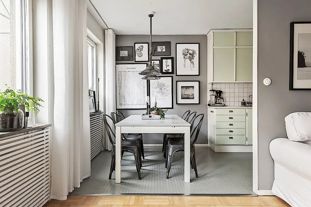 简约灰色系公寓设计-1