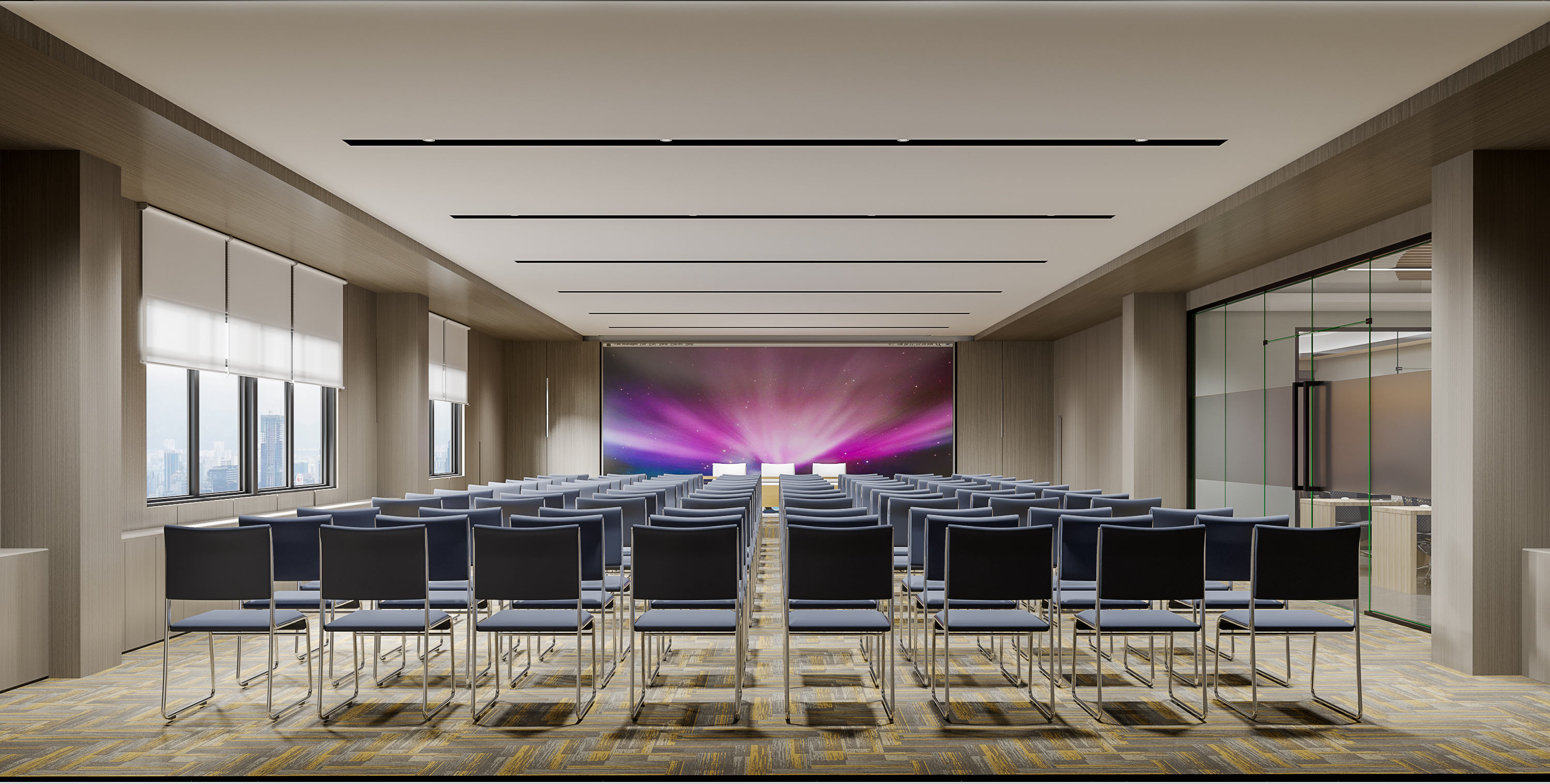 办公室空间设计造境空间丨一家专业做工装,展厅的设计工作室-14