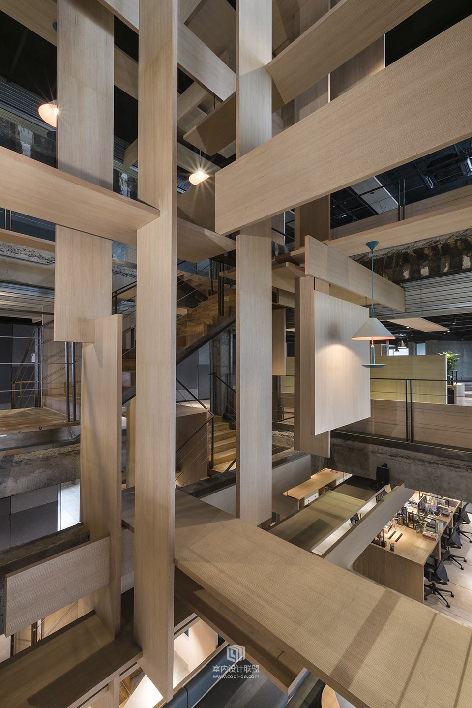 上海的“树”下空间办公室-10