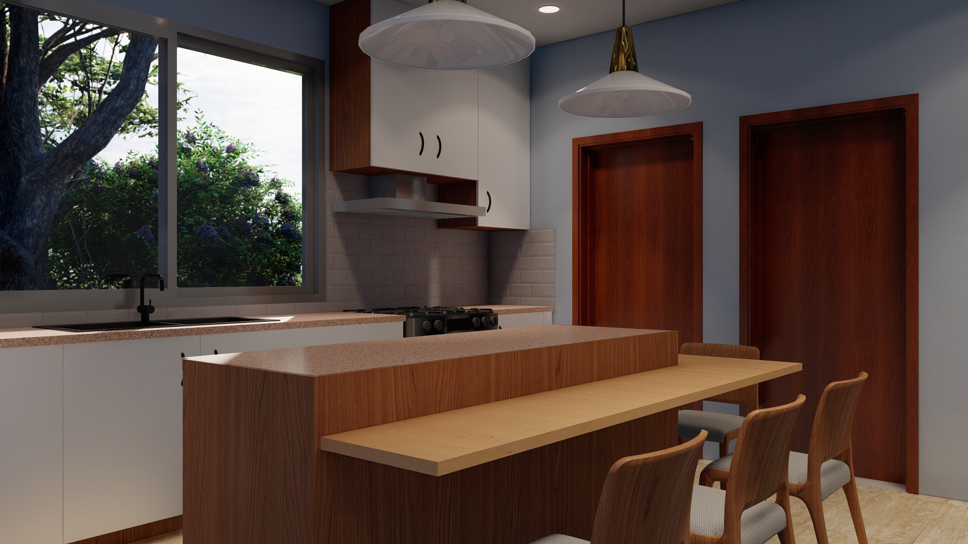 Cuisine en U design（U型厨房设计）-11