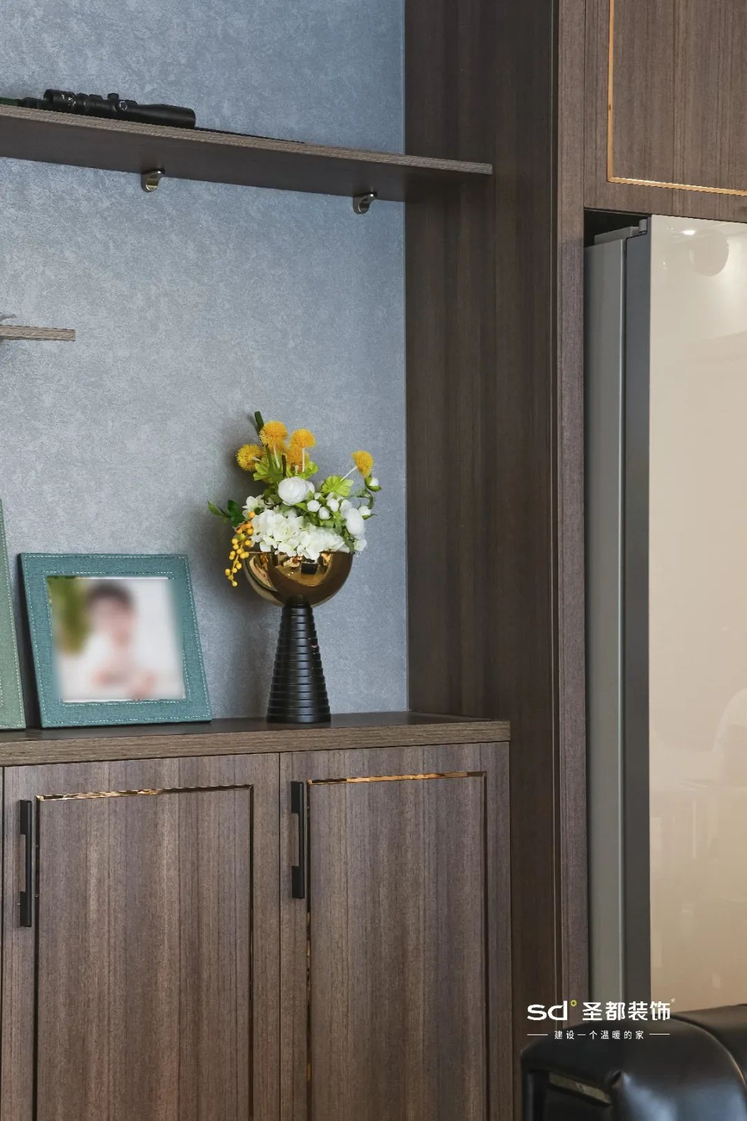 浙江杭州 120㎡现代轻奢,全屋收纳客厅,品质生活新定义-6