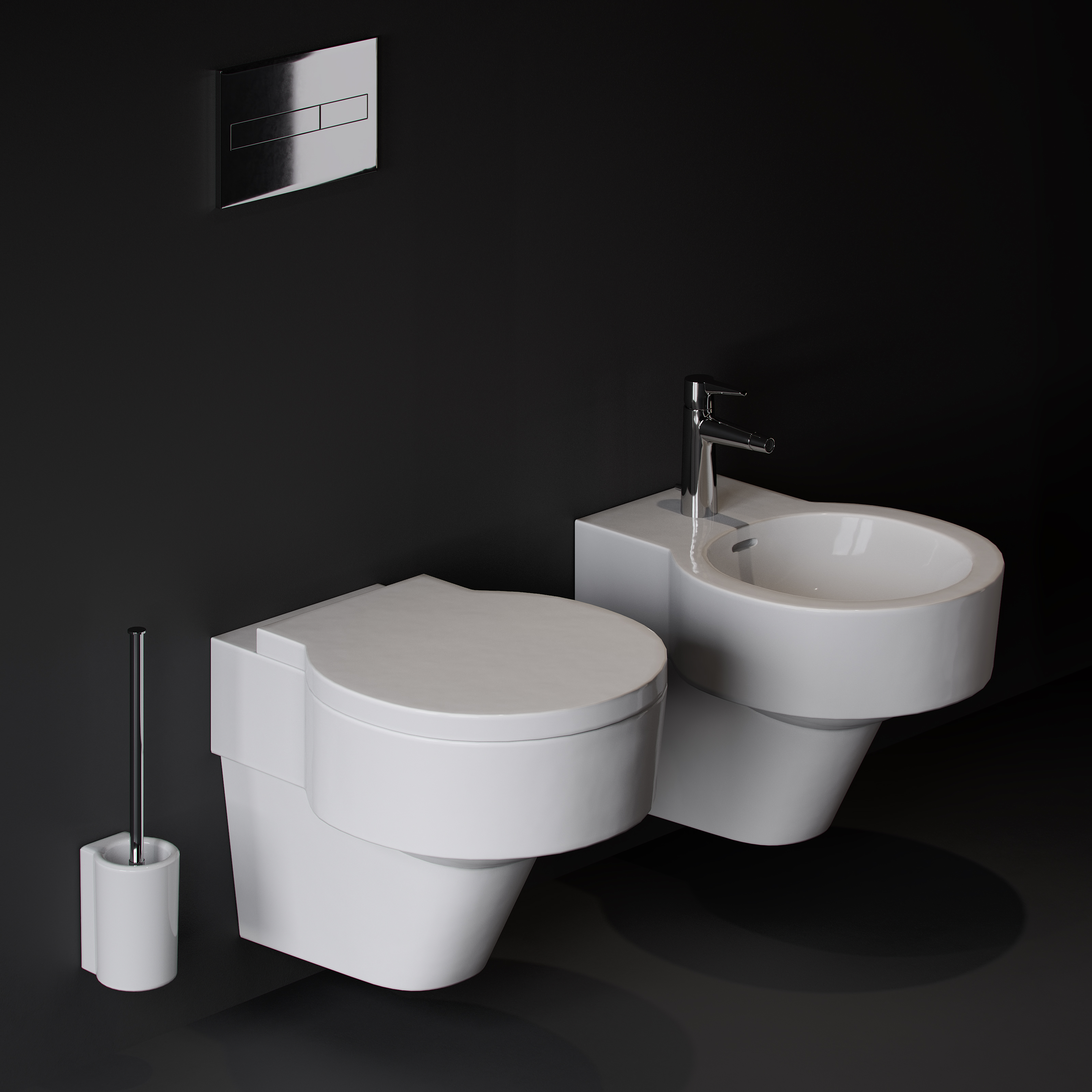 Laufen toilet 3dmodels pack-6
