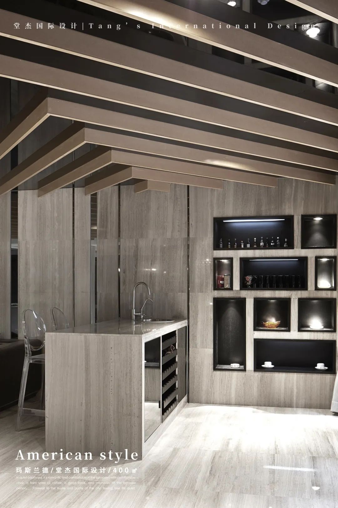 南京玛斯兰德 400㎡美式融合风格别墅丨中国南京丨堂杰国际设计-62