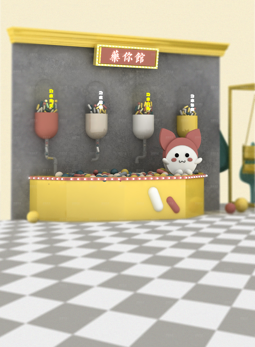 《治愈空间站》——西安沉浸式主题展，药类 IP 温暖人心-24