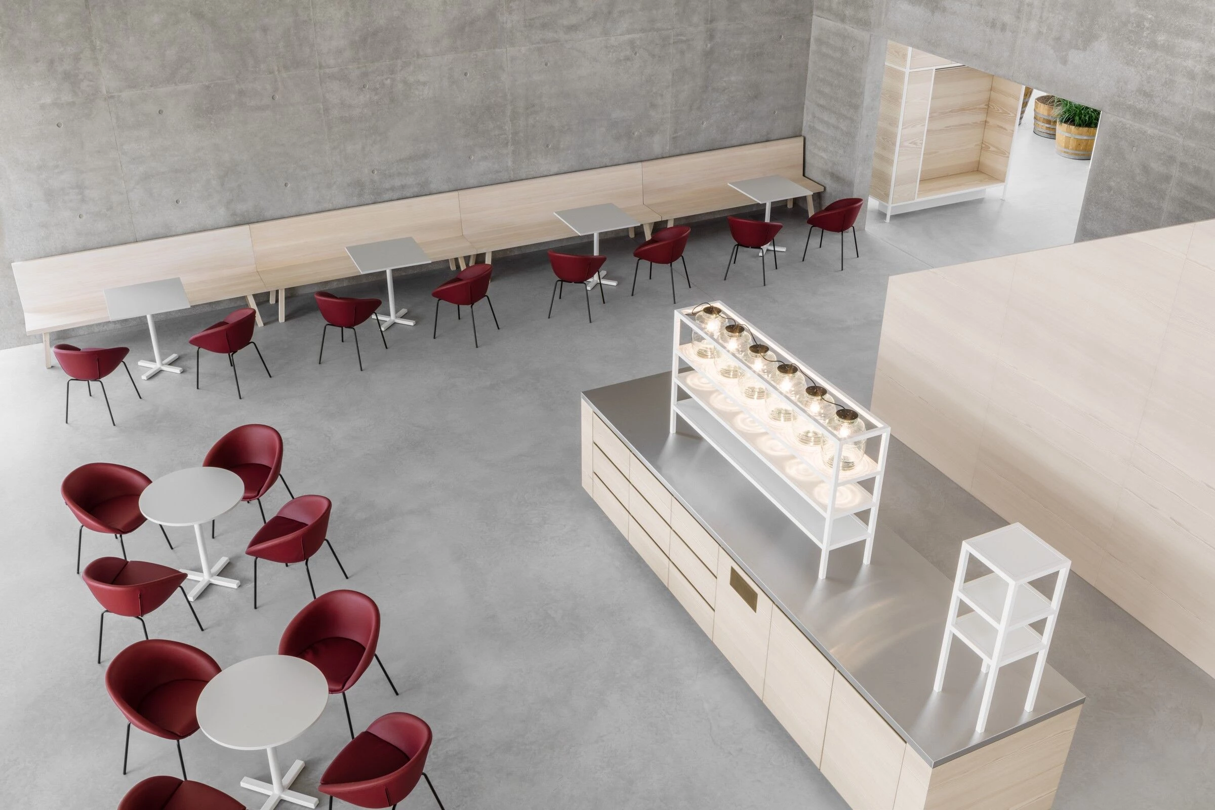 PERI Canteen · 德国南部现代工业风室内设计丨Studio ESW,Architekten Mühlich,Fink-39