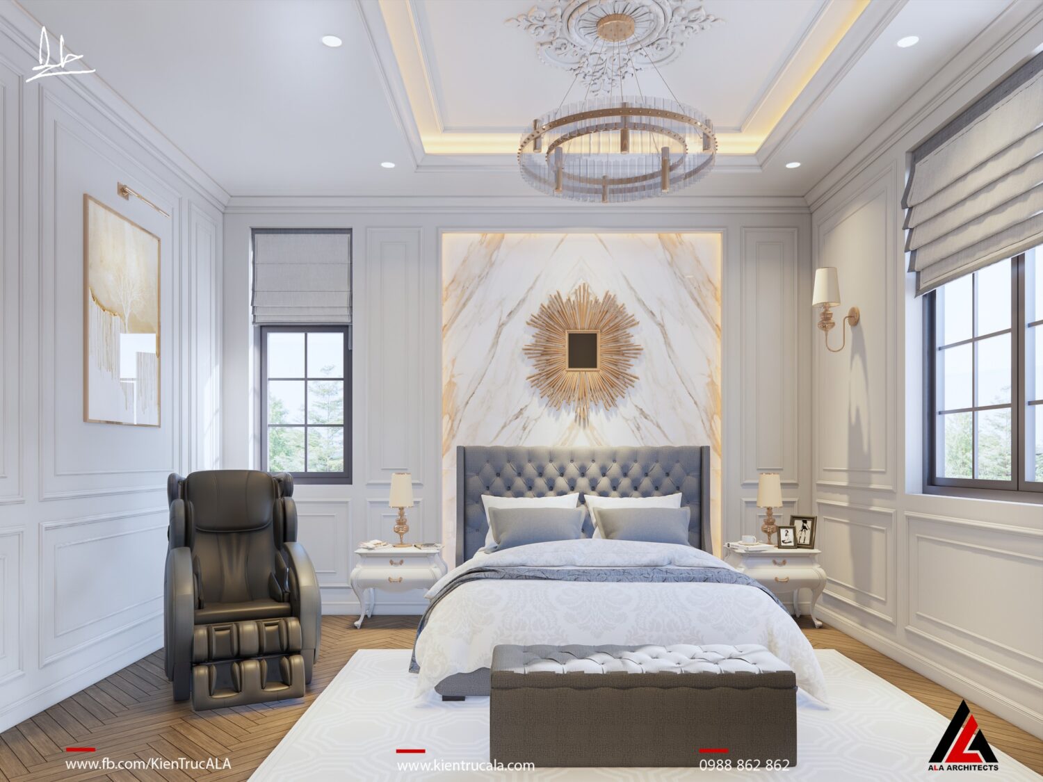 Sketchup卧室室内模型下载丨Duy Loc-2