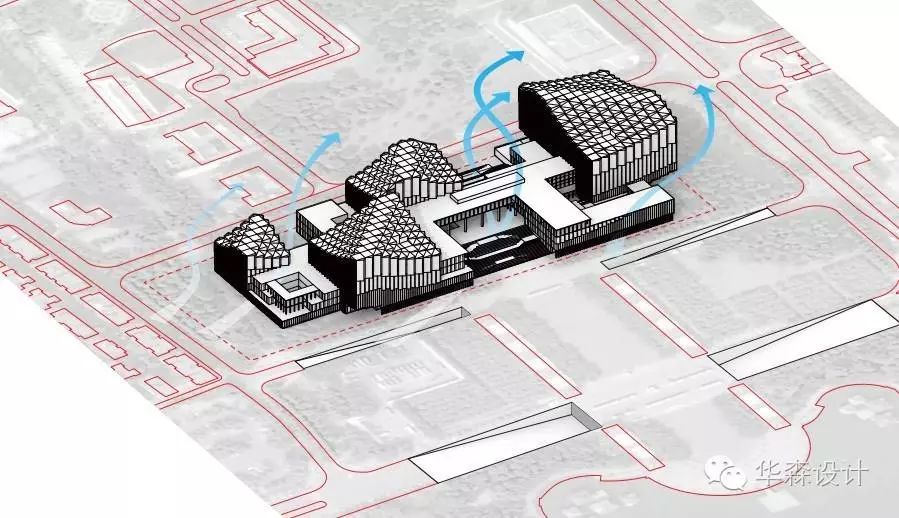 华森公司中标“南海文化中心建筑方案设计及周边地块城市设计”项目-15