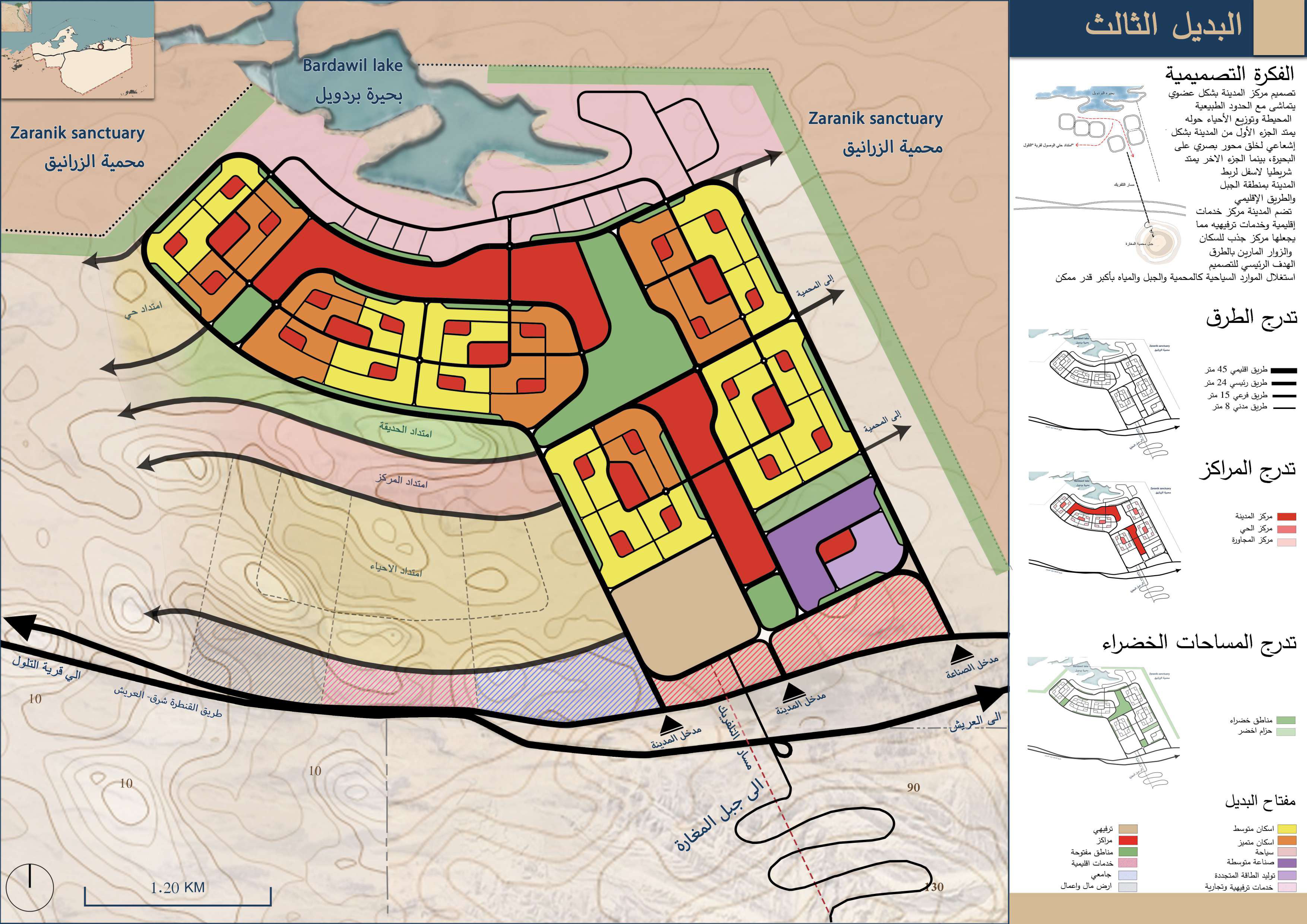 北西奈贝尔·阿卜德新城市丨开罗大学工程学院建筑系-21