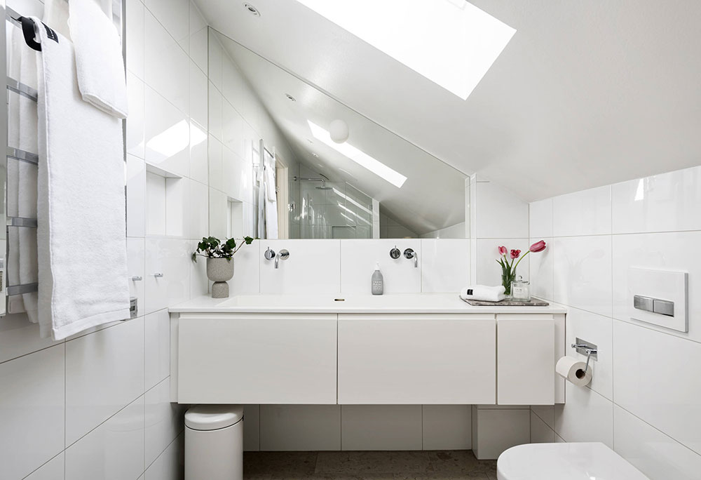 斯德哥尔摩白色豪华阁楼公寓-32