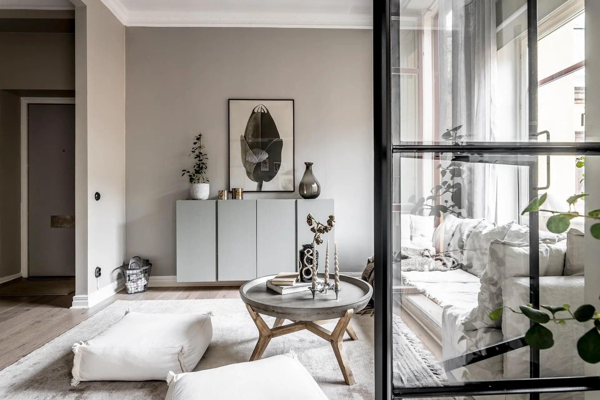 优雅温馨的 44m2 瑞典公寓设计-11