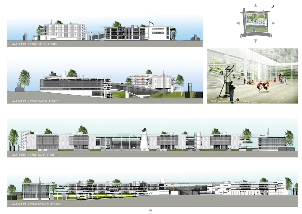 绿色校园设计典范 | 越南 Vinh Phuc 市高级中学-15