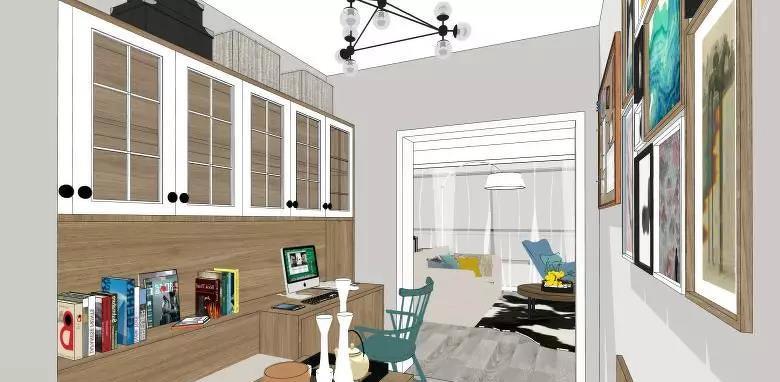 欢乐佳园装饰|| 蓝墙黛瓦,暖意生活北欧风-63