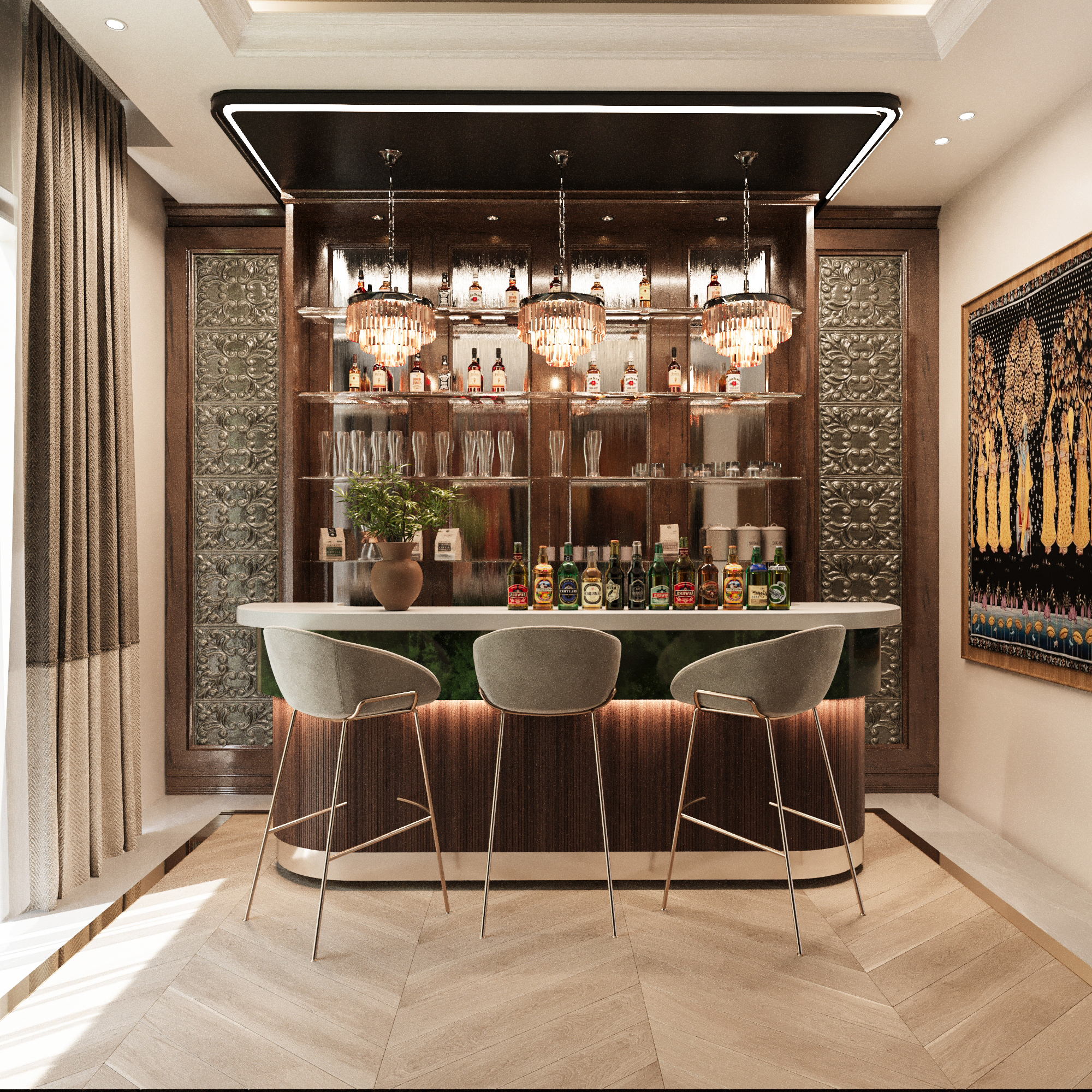 INDIAN VILLA - KATAMEYA HEIGHTS-7