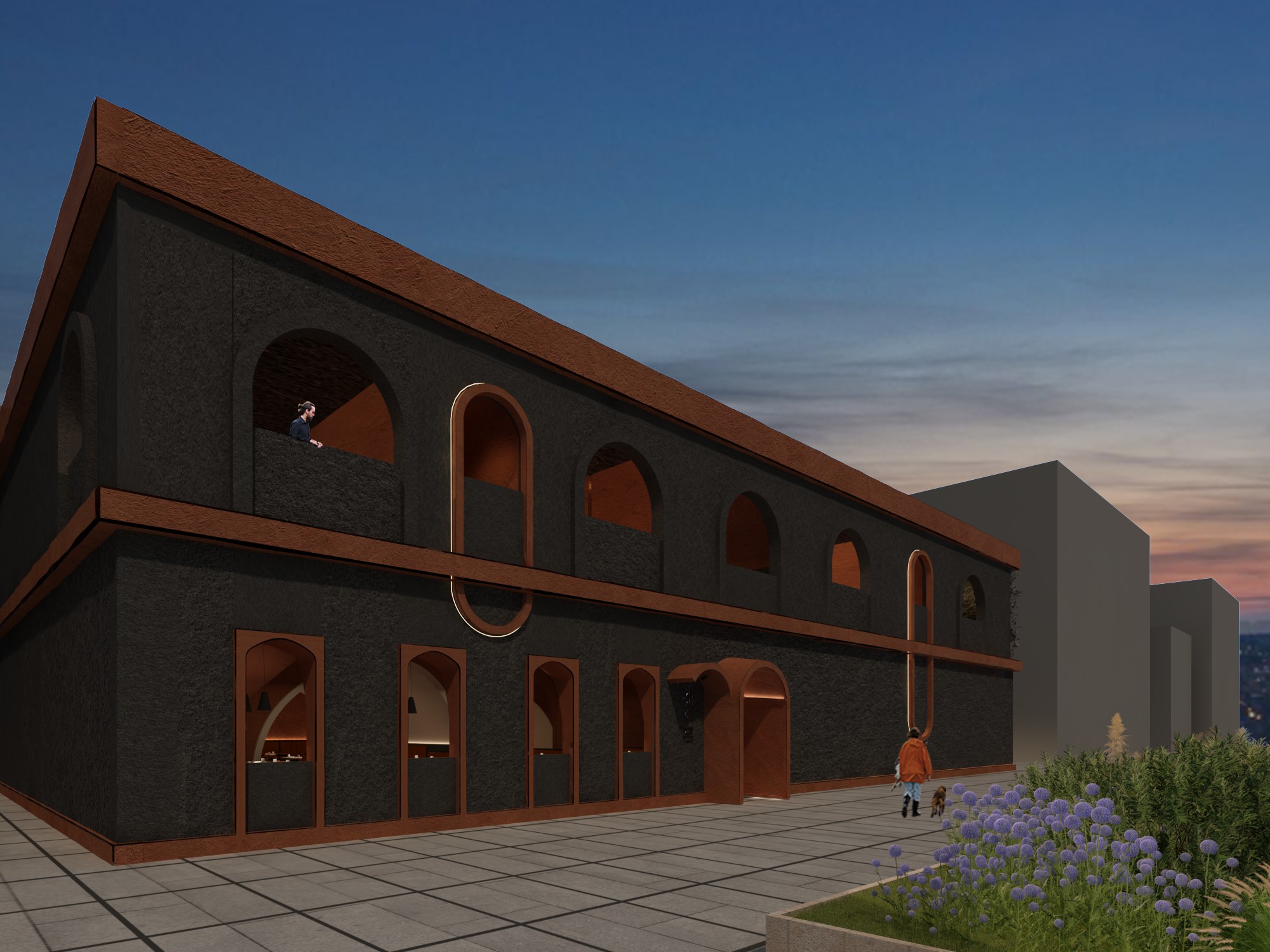 湘水窑餐饮空间设计-0