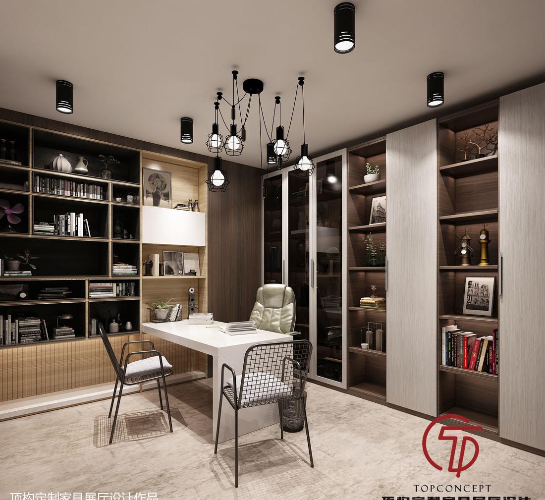 9 号家居极简工业风展厅设计-0