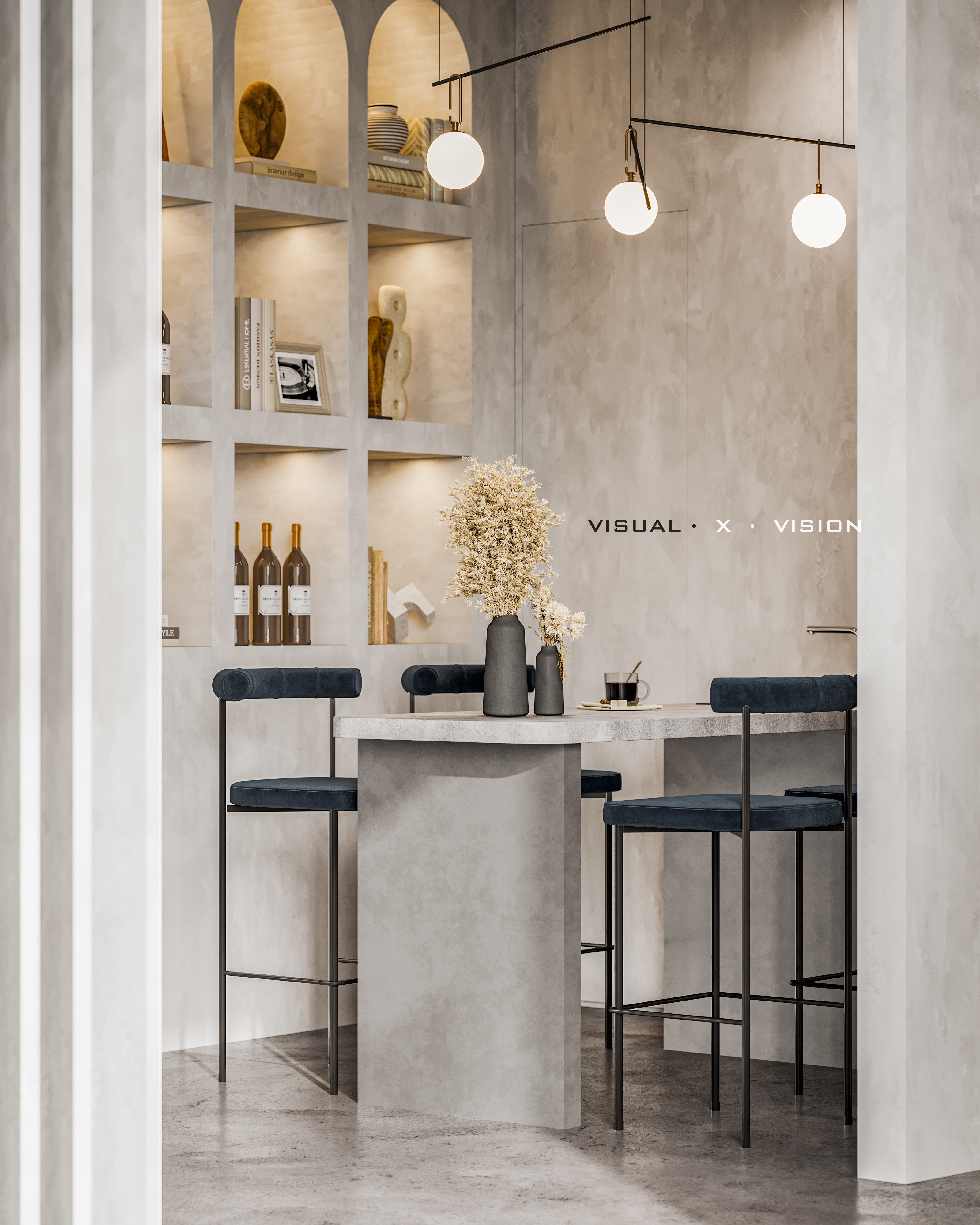 简约办公室设计，3Dmax2018 打造舒适空间-13