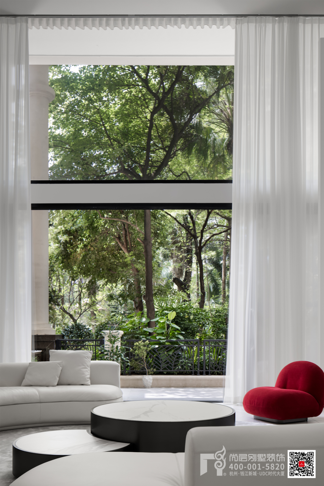 1030㎡现代简约·解构主义与留白美学的空间叙事-10