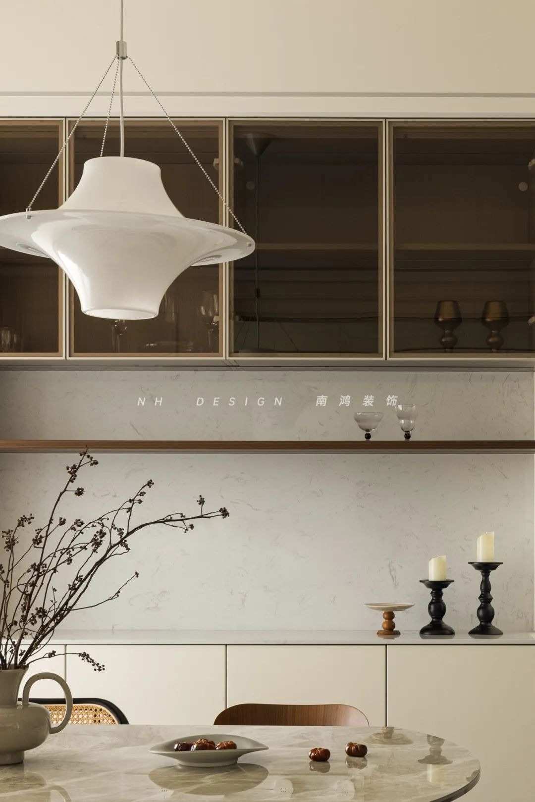 奶油中古 · 浙江杭州 89㎡居室设计丨中国杭州丨浙江南鸿装饰-30