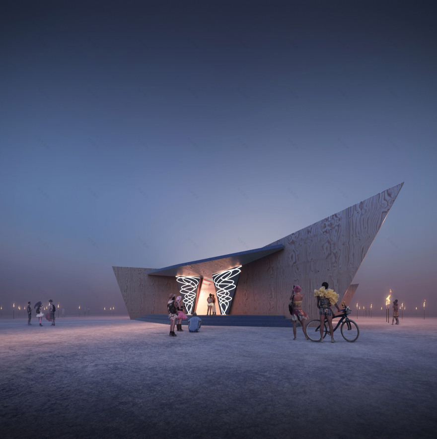 虚拟 Burning Man 体验,感受“无观众博物馆”的创意魅力-6