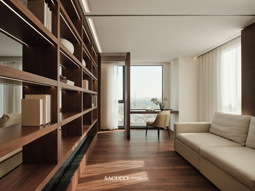 威斯汀天幕·木材雕琢的理想之宅丨台湾隐形设计事务所-78