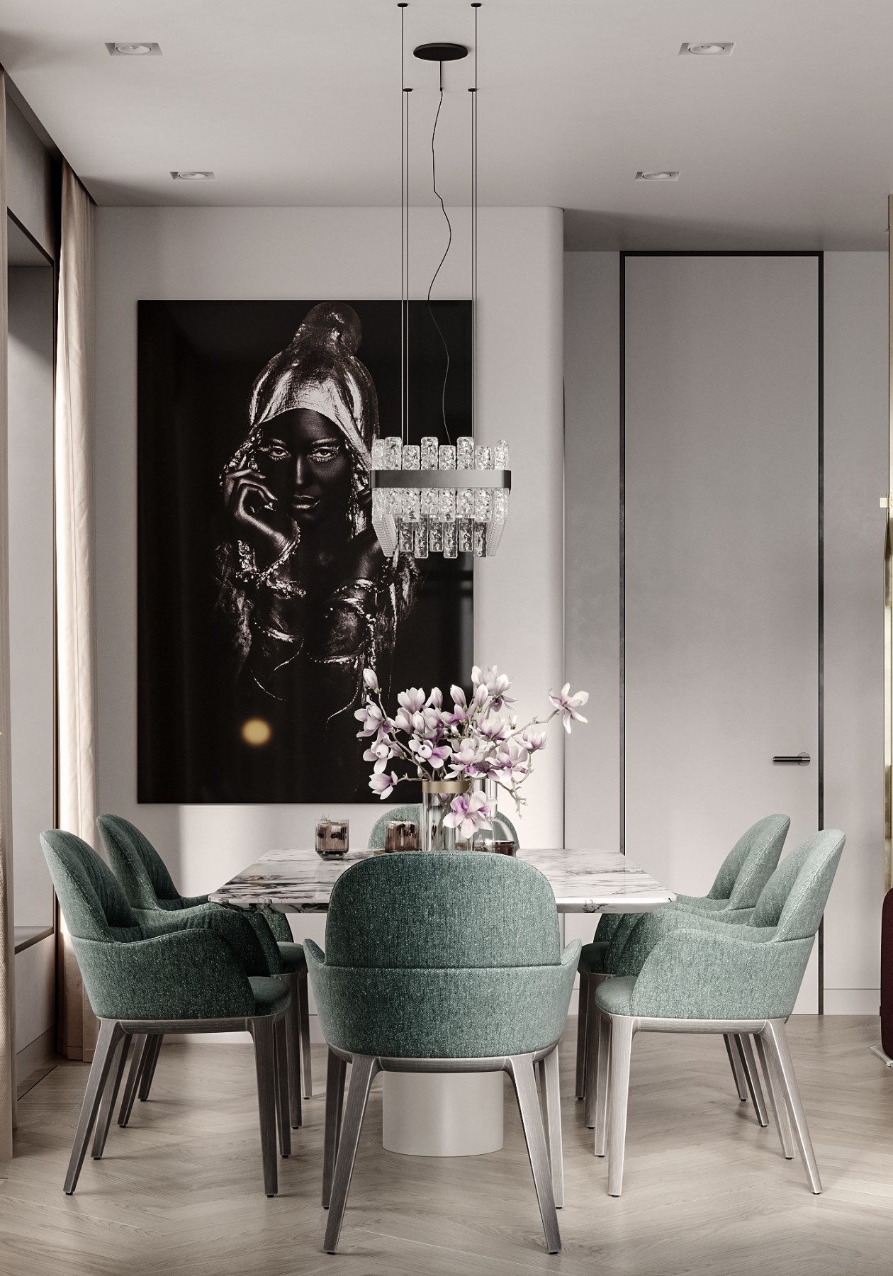 120㎡多彩色系公寓 超有治愈性！-6