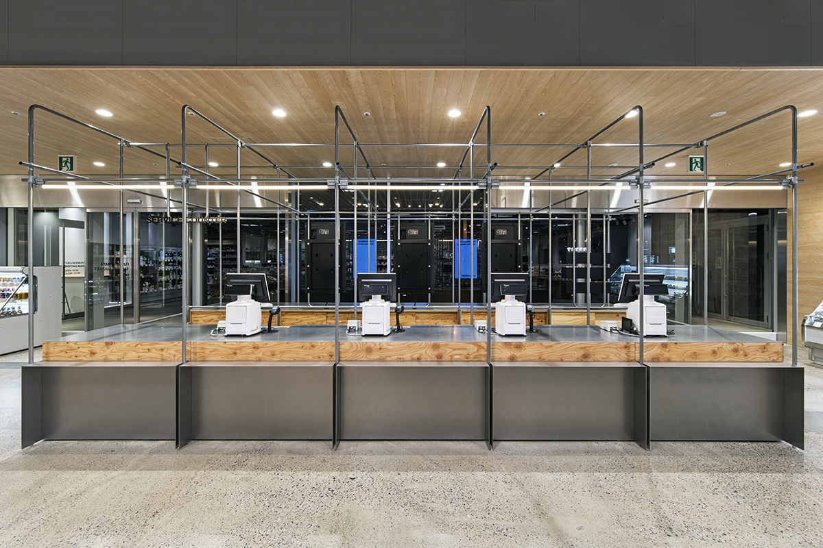 FUKUSHIMAYA TASTING MARKET AKIHABARA | Schemata Architects / Jo Nagasaka-6