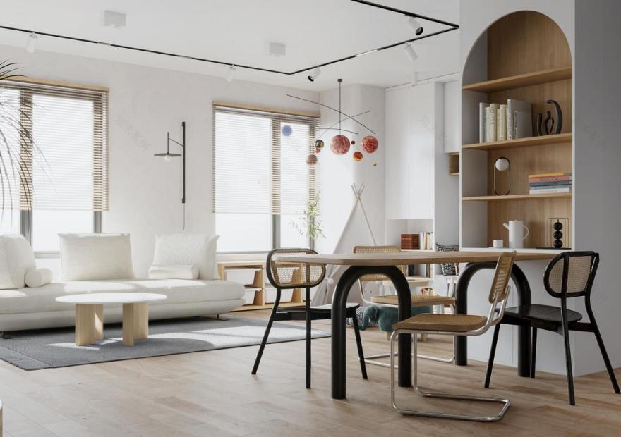 弹性智能居家空间设计-13