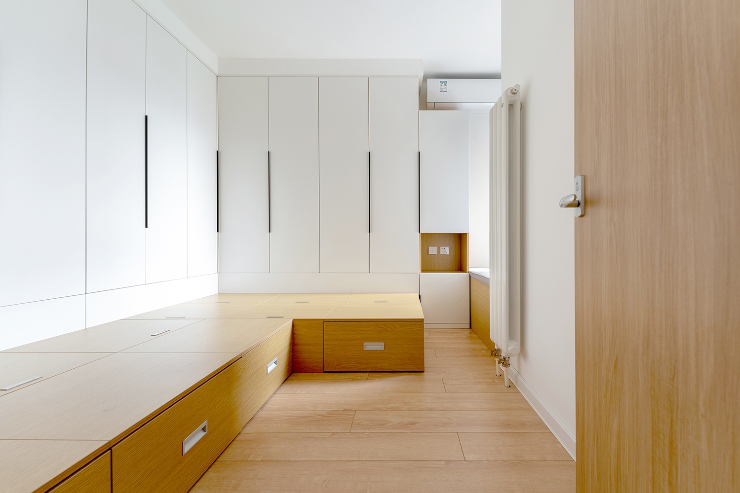 超强收纳+原木，80㎡的日式风让老人同住更放心-13