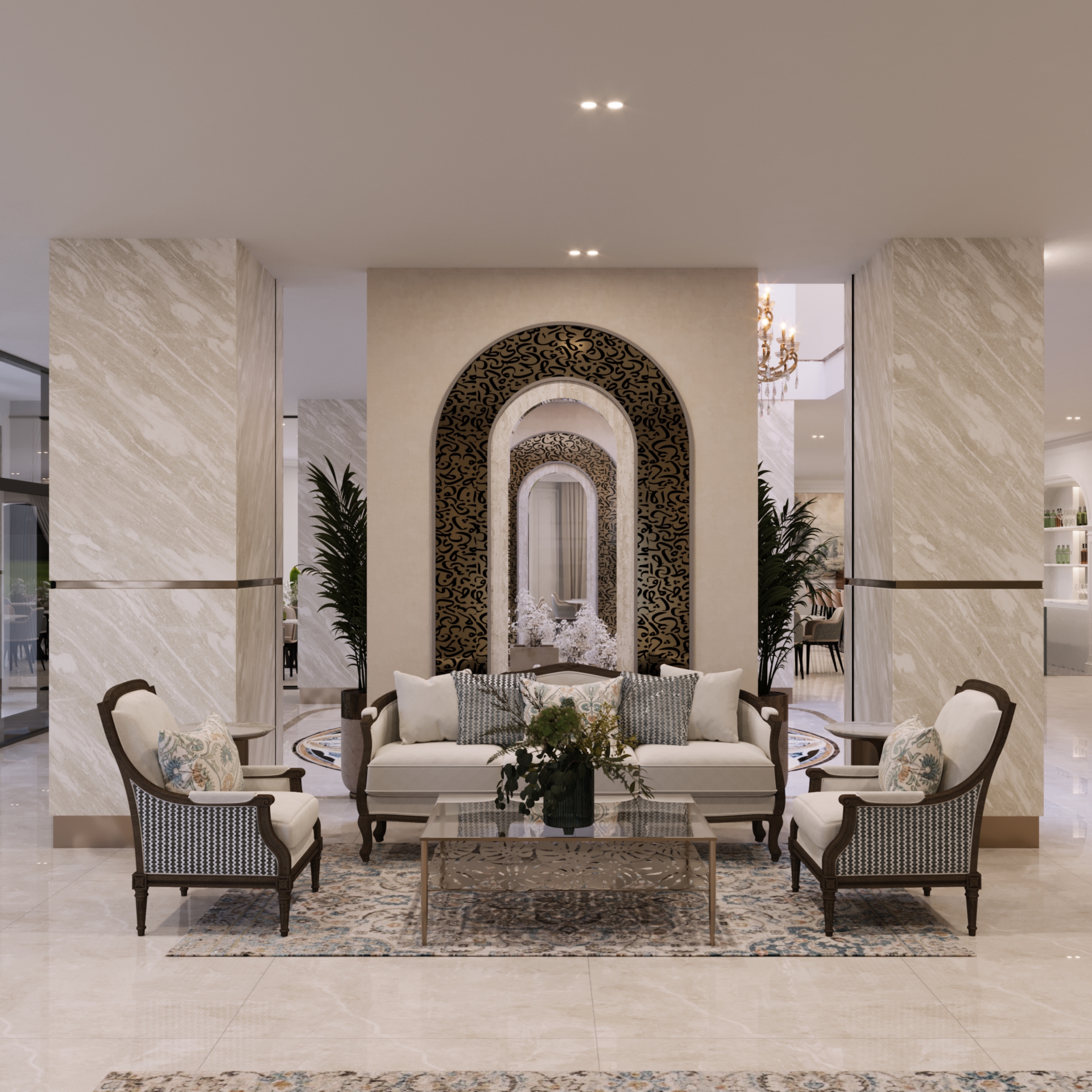 KSA酒店接待大堂（Iris Boutique）丨NO5 Designs-4