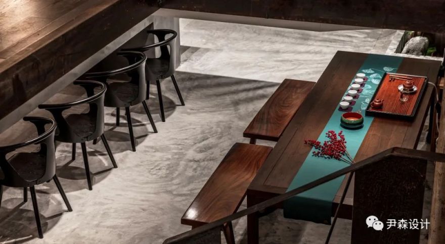 太原万象城大益茶体验馆 | 光与建筑的完美融合-37