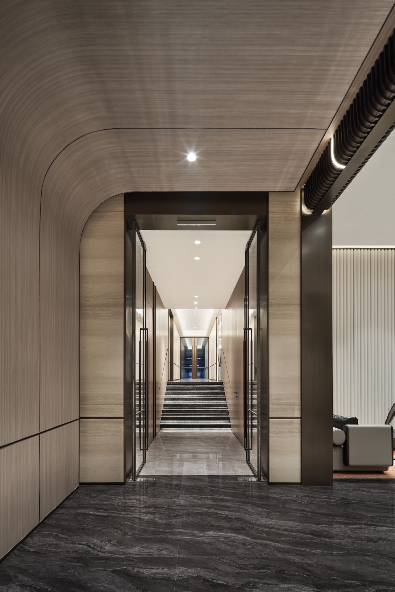 杭州滨江锦尚和品府会所入户大堂丨中国杭州丨ICDL 郑仕樑室内设计-28