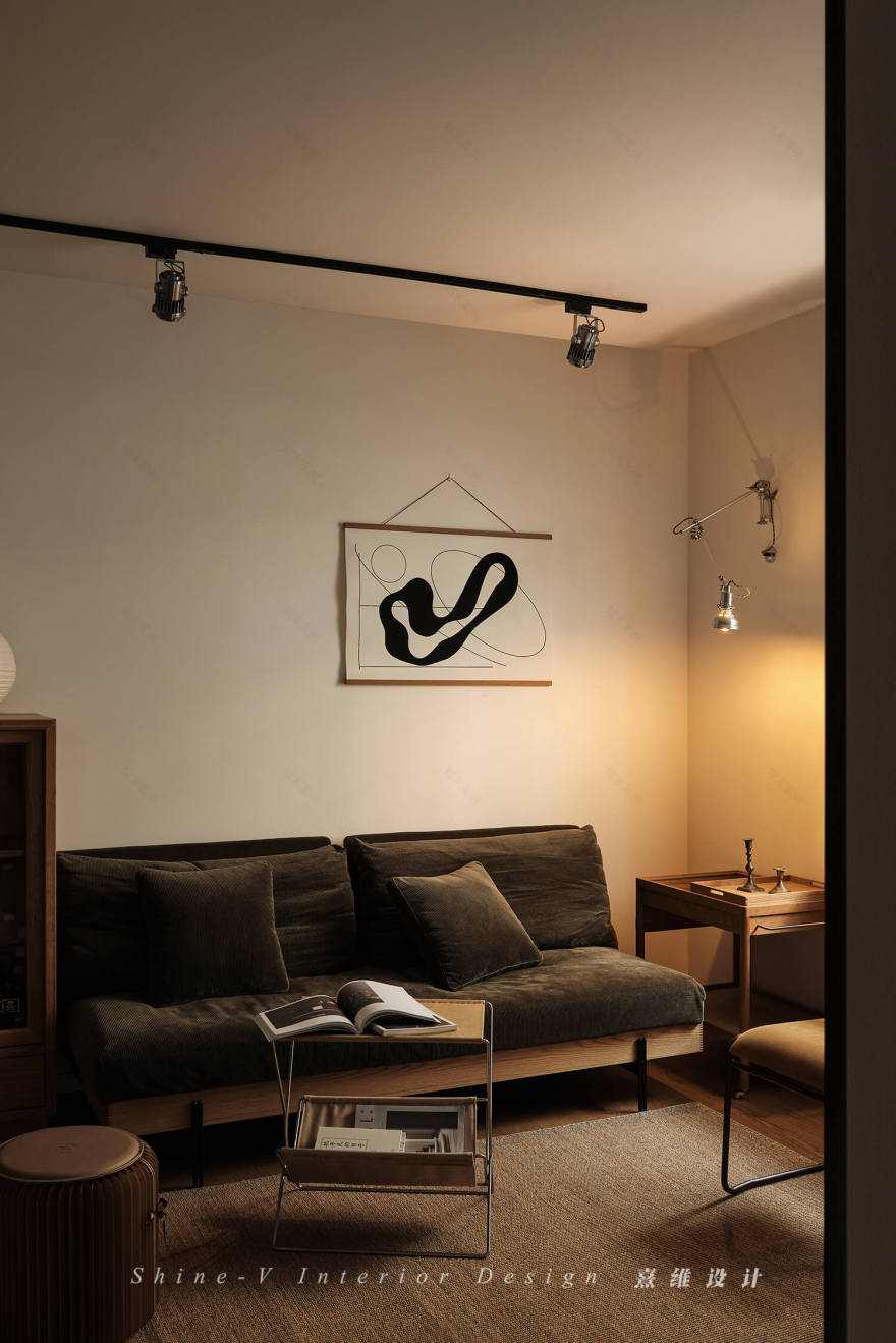 90㎡老房华丽蜕变丨熹维设计-10