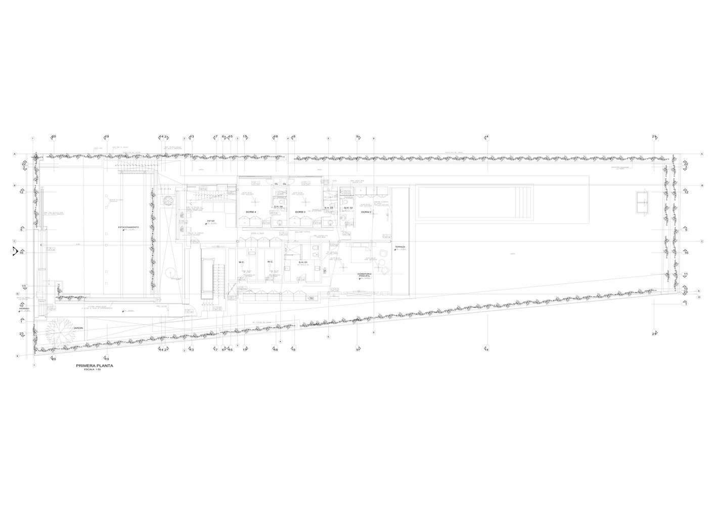 秘鲁利马“Casuarinas’House”现代宜居别墅-40