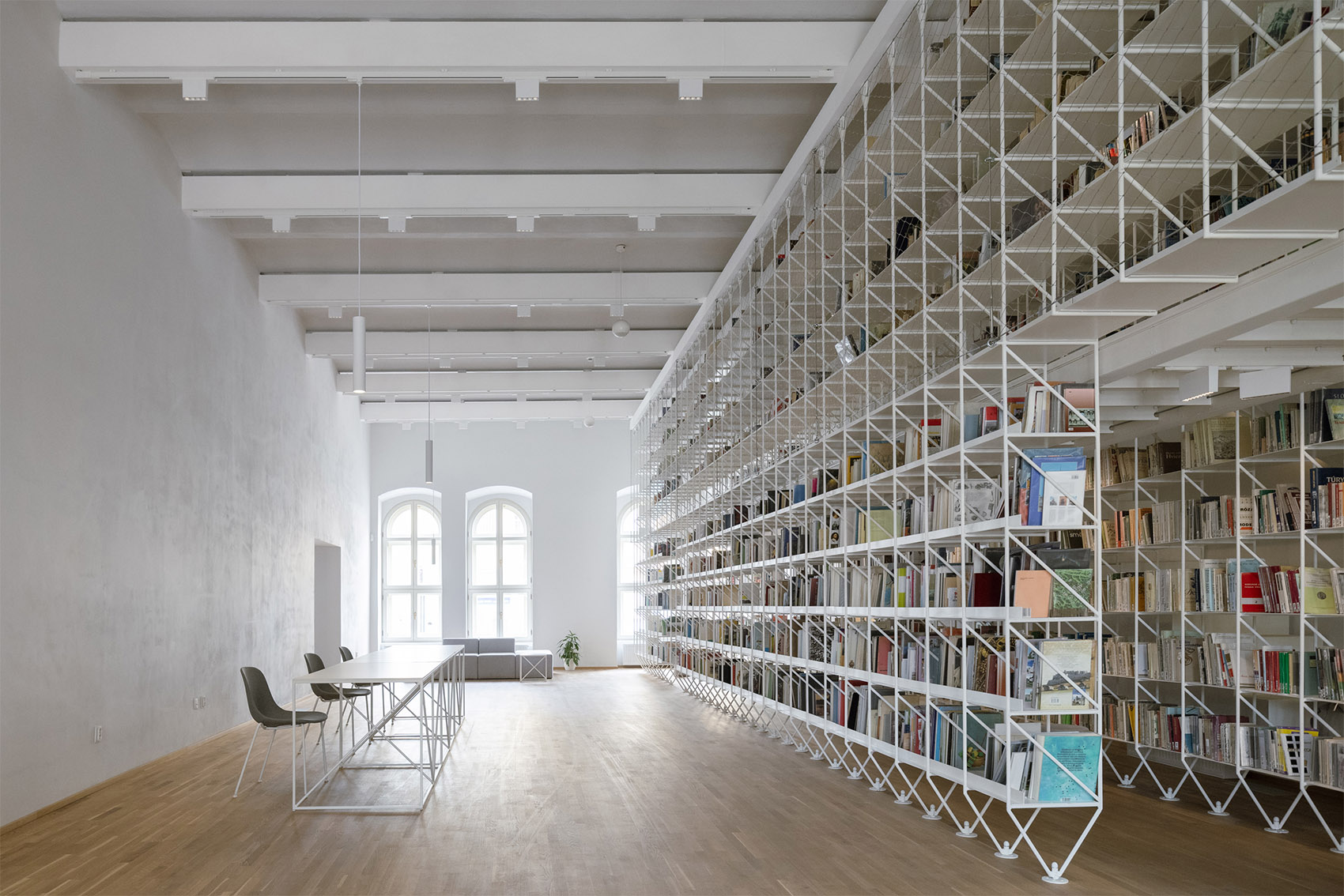 普雷绍夫P·O·Hviezdoslav区域图书馆室内改造丨斯洛伐克普雷绍夫丨DOXA + bistan architekti-19